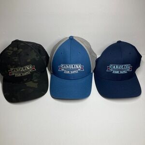 Carolina Stair Supply Caps Hats Lot of 3‎ Adult Mesh Adjustable Snapback  STAINS